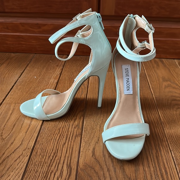 Steve Madden Teal Sandals size 6 - Picture 4 of 9